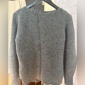 Athleta Charcoal Crew Neck Sweater